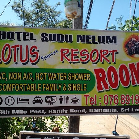 Lotus Inn Tourist Resort Дамбула Екстериор снимка